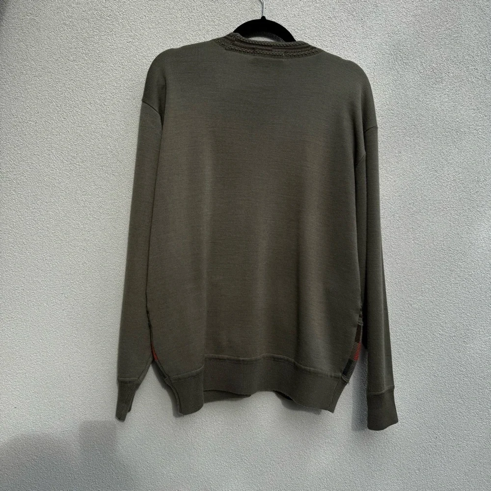 VINTAGE Grandpa cardigan sweater wool